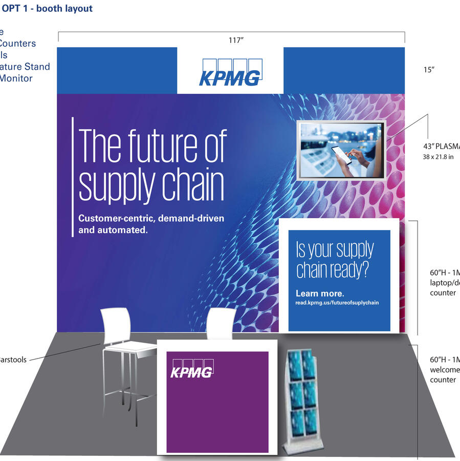 Conference booth design